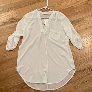 Lush White Tunic size small